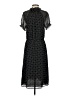 J.Crew Polka Dots Black Casual Dress Size 2 - photo 2