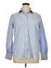 Chaps Stripes Blue Long Sleeve Button-Down Shirt Size XL - photo 1