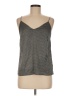 H&M 100% Polyester Gray Sleeveless Blouse Size 6 - photo 1
