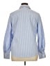 Chaps Stripes Blue Long Sleeve Button-Down Shirt Size XL - photo 2