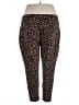 Walmart Animal Print Brown Jeggings Size 3X - photo 2
