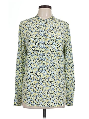 Equipment Long Sleeve Silk Top (view 1)