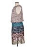 CAbi 100% Polyester Paisley Blue Casual Dress Size XL - photo 5