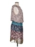 CAbi 100% Polyester Paisley Blue Casual Dress Size XL - photo 4