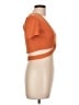 Forever 21 Orange Short Sleeve Top Size L - photo 4