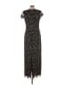 JS Collections Paisley Black Casual Dress Size 12 - photo 2