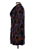 Zara Plaid Purple Coat Size S - photo 5