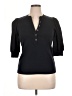 Veronica Beard Jeans Black 3/4 Sleeve Blouse Size XL - photo 1