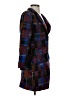 Zara Plaid Purple Coat Size S - photo 4