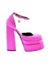 Versace Color Block Pink Heels Size EU (IT) 37 1/2 / US 7 1/2 - photo 1