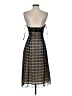 Coast 100% Nylon Chevron-herringbone Black Cocktail Dress Size 8 - photo 2