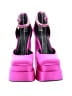 Versace Color Block Pink Heels Size EU (IT) 37 1/2 / US 7 1/2 - photo 2