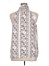 Ann Taylor 100% Polyester White Sleeveless Blouse Size XL - photo 2
