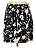 J.Crew Animal Print Black Silk Skirt Size 2 - photo 1