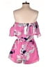 Yumi Kim 100% Polyester Tropical Pink Romper Size XS - photo 2