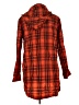 Equipment 100% Nylon Orange Raincoat Size L - photo 2