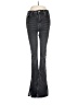 Zara Chevron-herringbone Gray Jeans Size 6 - photo 1