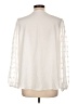 Shein Curve Ivory Long Sleeve Blouse Size 12 Plus (0) - photo 2
