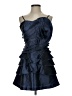 BCBGeneration Solid Blue Cocktail Dress Size 6 - photo 1