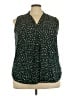 Beacon Green Sleeveless Blouse Size 3X - photo 1