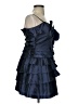 BCBGeneration Solid Blue Cocktail Dress Size 6 - photo 4