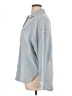 Aerie Blue 3/4 Sleeve Button-Down Shirt Size S - photo 5
