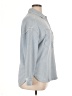 Aerie Blue 3/4 Sleeve Button-Down Shirt Size S - photo 4