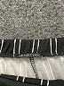 Mind Code Stripes Black Jumpsuit Size L - photo 4