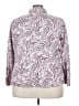Chaps 100% Cotton Paisley Pink Long Sleeve Button-Down Shirt Size 3X - photo 2