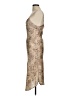 Audrey 3+1 Metallic Tan Cocktail Dress Size M - photo 5