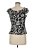 Talbots Black Short Sleeve Top Size 8 - photo 2