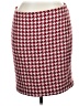 Talbots Houndstooth Red Casual Skirt Size 16 - photo 1