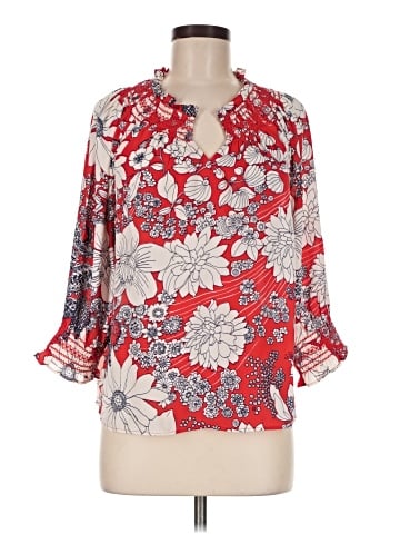 Talbots 3/4 Sleeve Blouse (view 1)