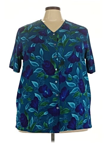 Jaclyn Smith Short Sleeve Blouse (view 1)