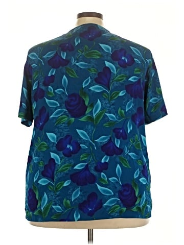 Jaclyn Smith Short Sleeve Blouse (view 2)