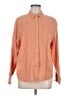 Universal Thread 100% Cotton Solid Orange Long Sleeve Button-Down Shirt Size M - photo 1