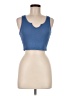 Shein 100% Polyester Blue Tank Top Size 8 - 10 - photo 1