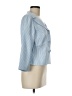 Talbots Stripes Blue Blazer Size 8 - photo 4