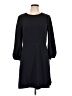 Eliza J Solid Black Casual Dress Size 12 - photo 1