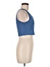 Shein 100% Polyester Blue Tank Top Size 8 - 10 - photo 4