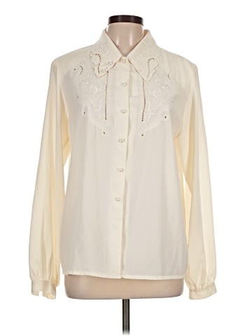 Christie & Jill Long Sleeve Blouse (view 1)