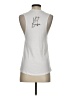 Bella Silver Sleeveless T-Shirt Size S - photo 2