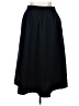 Athleta 100% Polyester Solid Black Casual Skirt Size XL - photo 1