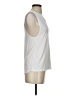 Bella Silver Sleeveless T-Shirt Size S - photo 4
