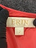 ERIN Erin Fetherston 100% Polyester Orange Pink Casual Dress Size 2 - photo 7