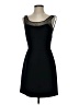 Niteline Solid Black Cocktail Dress Size 4 - photo 1