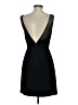 Niteline Solid Black Cocktail Dress Size 4 - photo 2