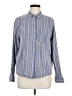 Universal Thread 100% Cotton Stripes Blue Long Sleeve Button-Down Shirt Size M - photo 1