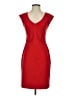 Ann Taylor Solid Red Cocktail Dress Size 0 - photo 1