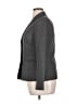 Le Suit 100% Polyester Solid Gray Blazer Size 14 (estimated) - photo 5